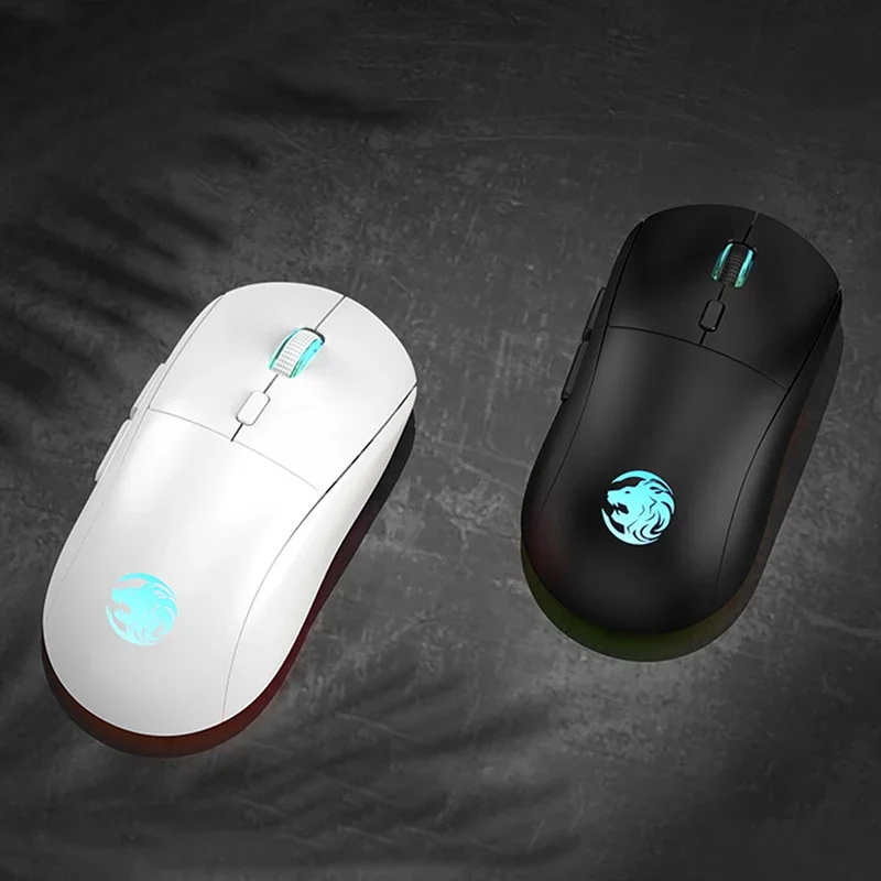 Eweadn g301 2,4g drahtlose Bluetooth-RGB leichte Maus 3200dpi ergonomisches für Esport-Spielen-Notizbuch-Gamer-Zubehör