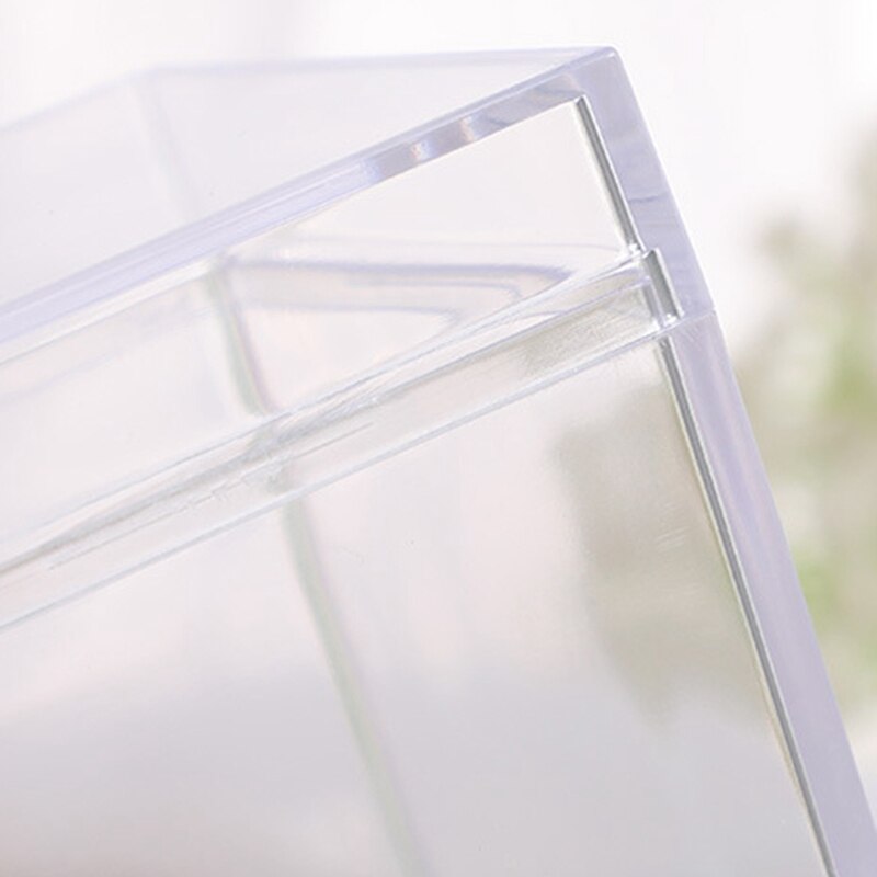 24Pcs Transparent Plastic Candy Box Biscuits Cookies Packing Box Party Treat Boxes Square Container