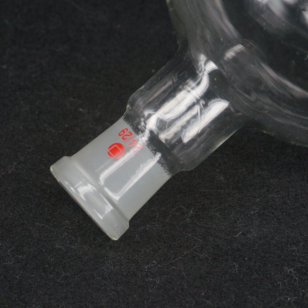 1000ml Quickfit 24/29 Socket Lab Glass Flask Round Bottom Single Short Neck Ware