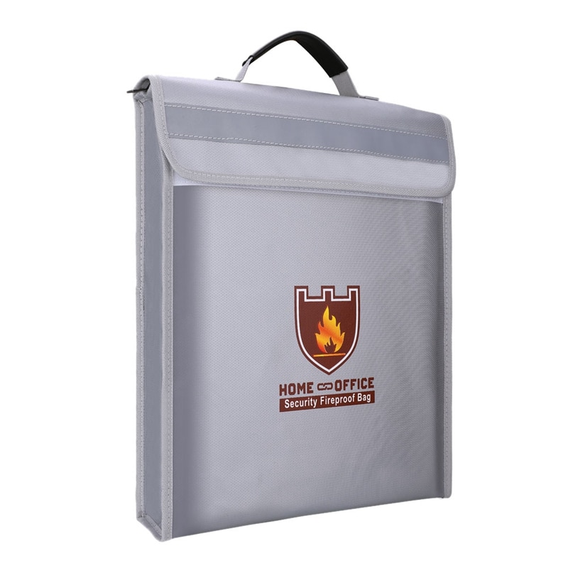 Brandsikker dokumenttaskeholder pose hjemmekontor sikker taske brand vandtæt arkivmappe sikker opbevaringspose
