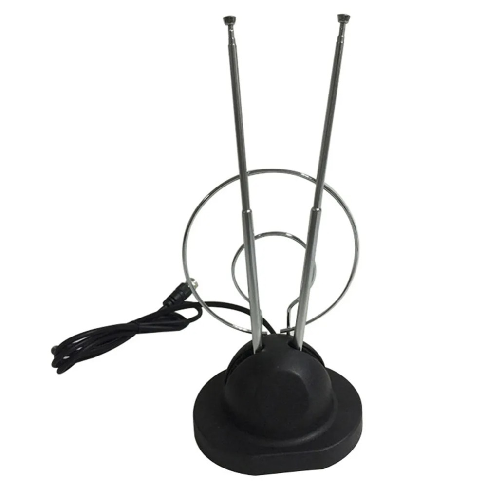1 Pcs Home Receiver HD HDTV UHF VHF Stable Indoor Aerial Universal Digital TV Antenna Amplified Signal Booster Freeview Portable