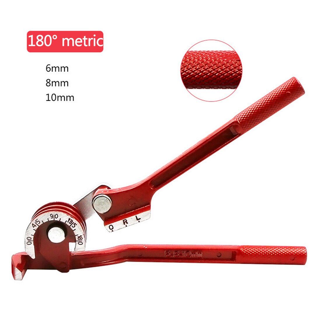 Manuelle Rohr Bieger Rohr 3 in 1 Biegen Maschine 180 Grad/90 Grad 6mm/ 8mm/ 10mm Schläuche Bieger Rohr für Kupfer/Aluminium Rohr