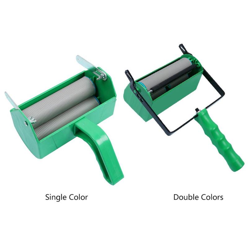 5 inch Flowers Pattern Paint Roller Wall Decoration Roller Art Brush Tool Liquid Wallpaper Roller Printing Machine Beauty