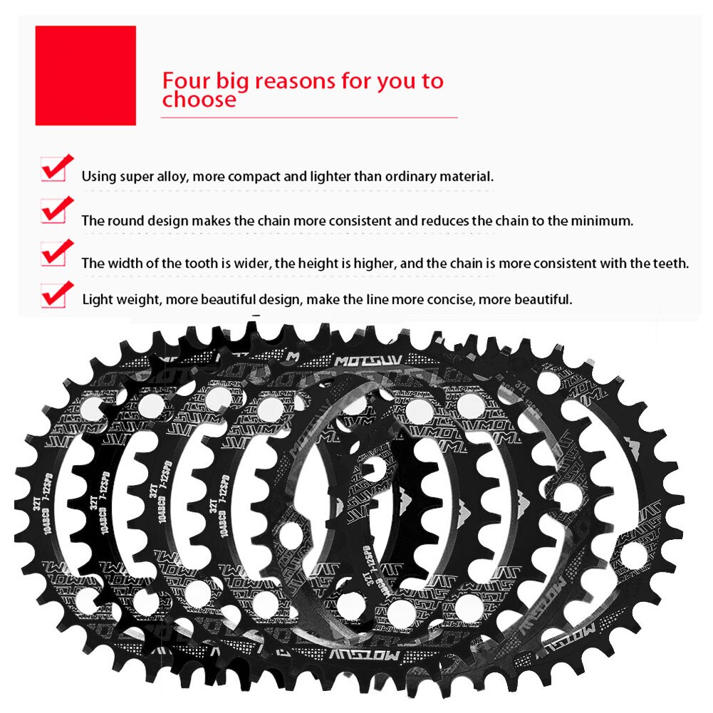 Mountainbike Kettenblatt Schrauben 10er Set - 4,9mm Aluminiumlegierung