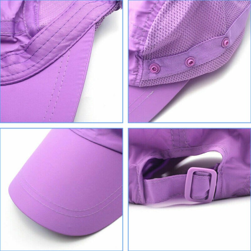 Mens Wandelen Vissen Hoed Outdoor Sport Zon Nek Bescherming Gezicht Cap Brede Rand