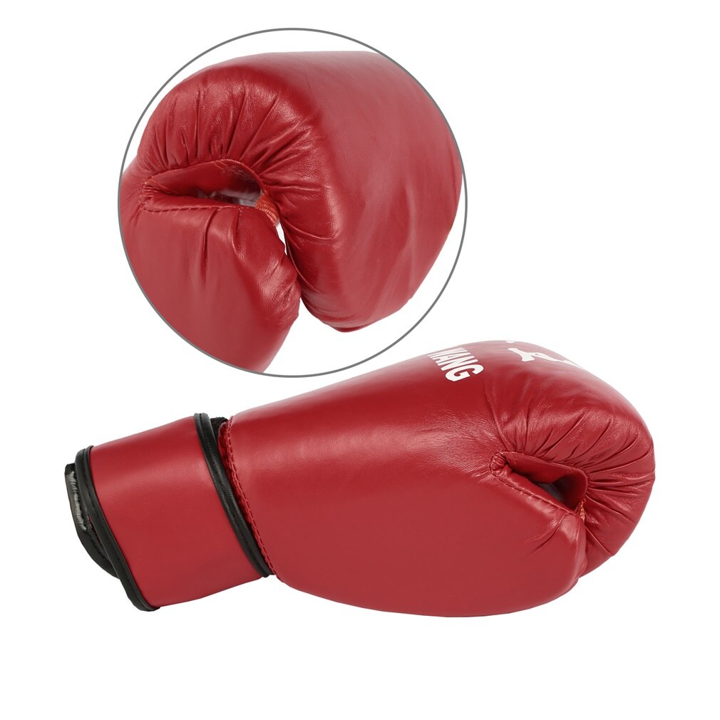 Red & Black Adult Boxing Gloves Sandbag Liner Gloves Kickboxing Gloves Pugilism Men Women Training Fighting Tool