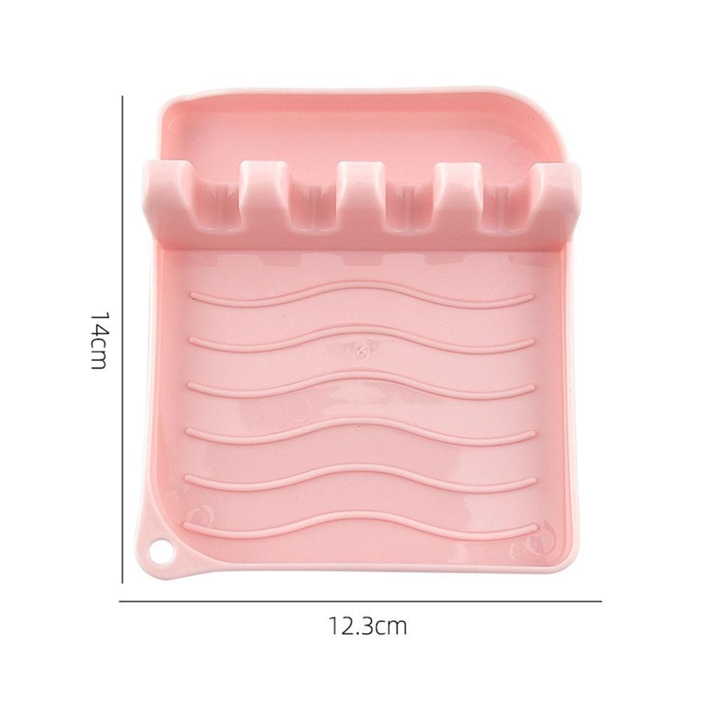 Multifunctional Soup Spoon Pad Pot Cover Bracket Non-slip Heat-resistant Suitable for Shovel Spoon Pliers Kitchen Gadgets