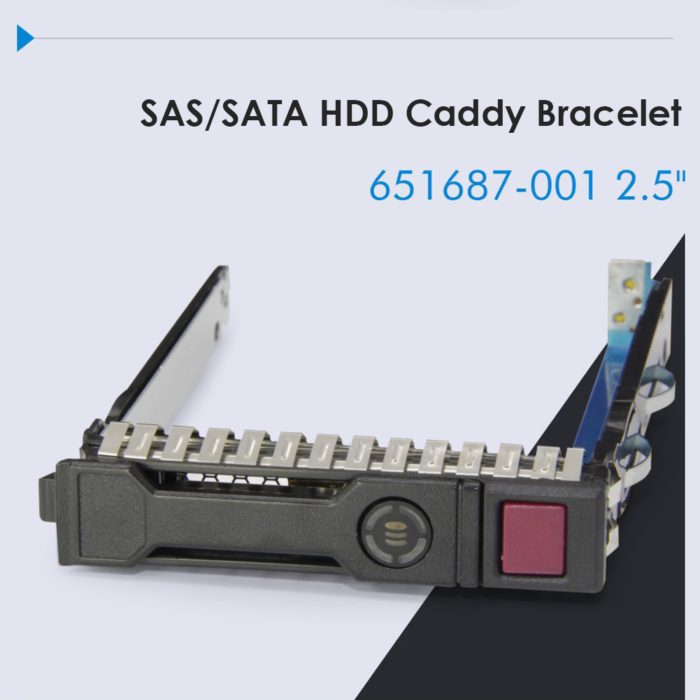 Caddy – support de disque dur Dell Ttay SAS SFF pour HP G8 G9 DL380 360 160 385 2.5 pouces, 651687 – 001
