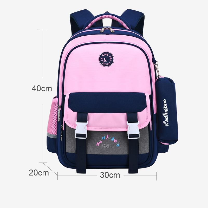 Zaino per bambini ortopedico 1-3-6 borse per bambini: Pink-S