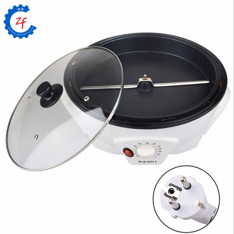 Coffee Roaster, Household Electric Coffee Bean Baker Nut Peanut Cashew Chestnuts Roasting Machine Adjustable Temperature 1.6 Pounds Capacity for Cafe Shop Home (with timer