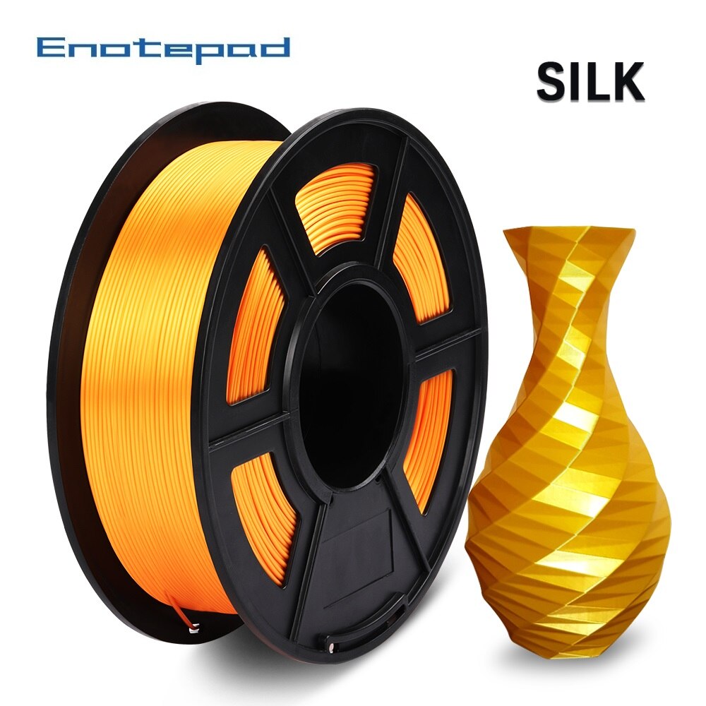 Enotepad 1.75Mm Pla Filament 1Kg 2.2 Lbs 330M/Roll 3D Printer Filamets Diy Voor 3D printer Pla Regenboog Zijde Gloeidraad