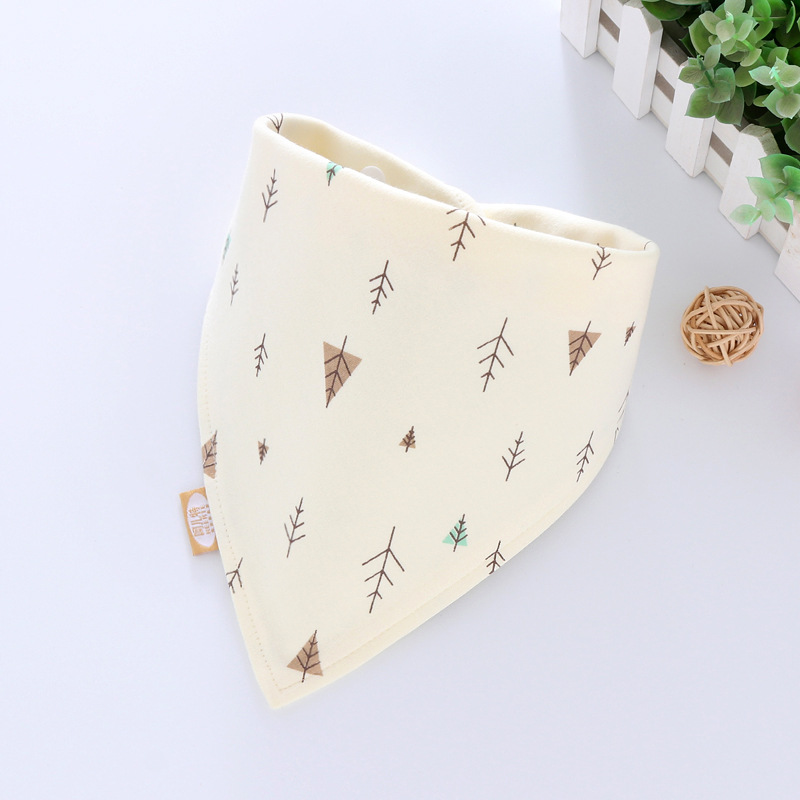 BalleenShiny Zachte Katoenen Bandana Slabbetjes Baby Babador Voeden Zuigeling Burp Doeken Cartoon Speeksel Handdoek Baby Eten Accessoire
