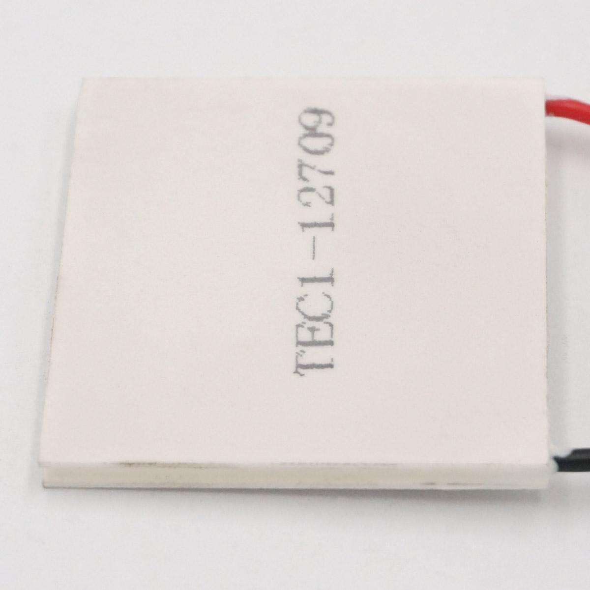 TEC1-12709 Kühlkörper Thermoelektrische Kühler Peltier Kühlung Platte 40x40mm 12V 9A Kälte Modul