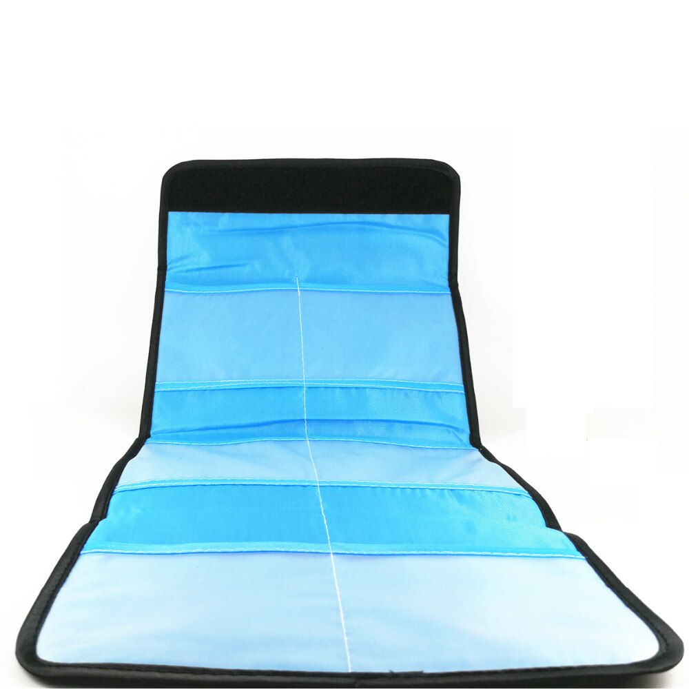 6 lommer linsefilter lommebokveske til 25-82mm 52 58 62 67 77 58mm 77mm 67mm 52mm 55mm 49mm 72mm