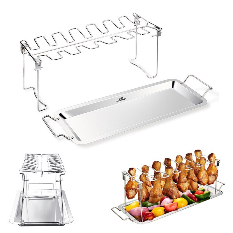 G.a HOMEFAVOR – boîte de fumeur en bois pour Grill, trou en acier inoxydable, générateur de fumée froide, boîte personnalisée pour BBQ