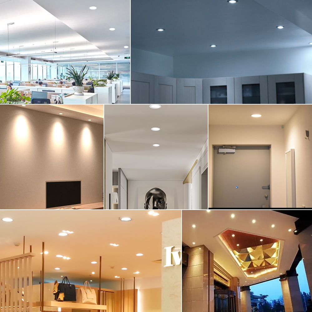 Spot LED Downlight Plafond AC 220V 240V 7W 9W 12W 15W 18W Spotlight Koud Warm Wit Ronde Inbouwlamp LED Spot Licht Verlichting