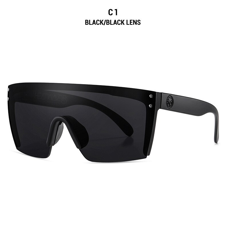Fitover Fishing Sunglasses Real Film Outdoor Sports Heat Wave Sunglasses For Cycling Goggles Unisex Polarized Glass: C1