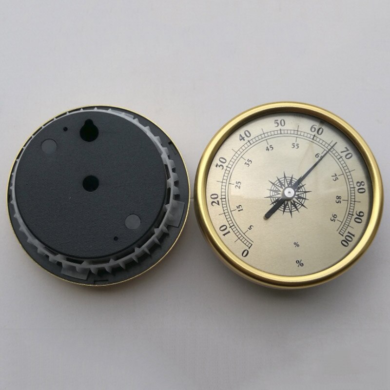 72*34mm elastisk bastotermometer rostfritt stål fall ångbastu rum termometer hygrometer bad och bastu inomhus ute