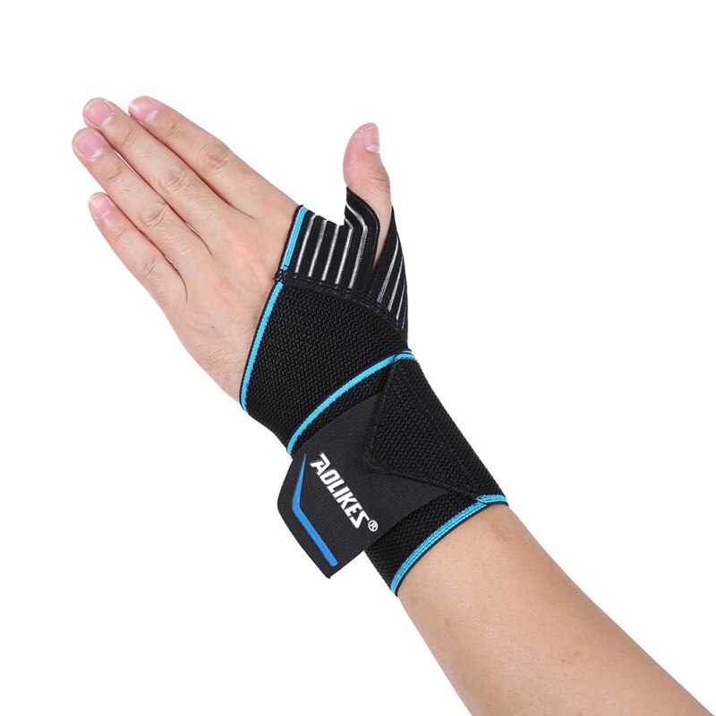 Sport Poignet Bande de Poignet Sangle Enveloppe Main Entorse Bandage Fitness Formation Sécurité Bandes de Main