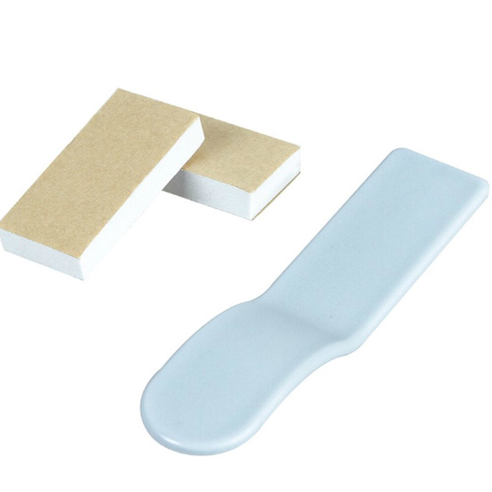 Elevador de la tapa del asiento del inodoro antisuciedad de plástico, tapa del asiento, mango, pegatina, dispositivo de elevación para viajes, Hogar, baño, accesorios