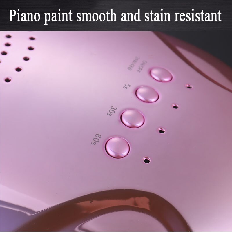 Lámpara de secado en Gel de uñas, lámpara híbrida para LED UV de uñas en Gel, 86W, de