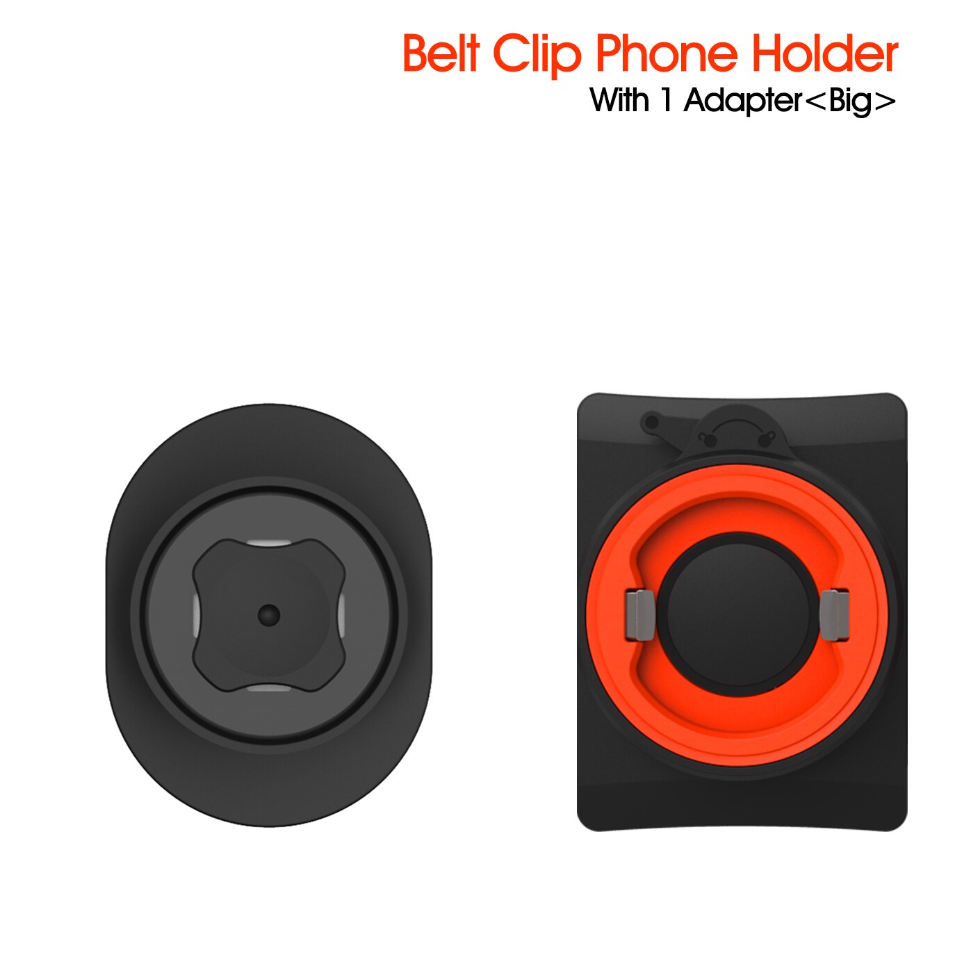 Universal Belt Clip Phone Holder with Quick Mount for iphone 11 pro XsMax 8 Plus 7 for Samsung Galaxy Note 8,S8 for huawei Phone: Belt-Clip-2p-adapter