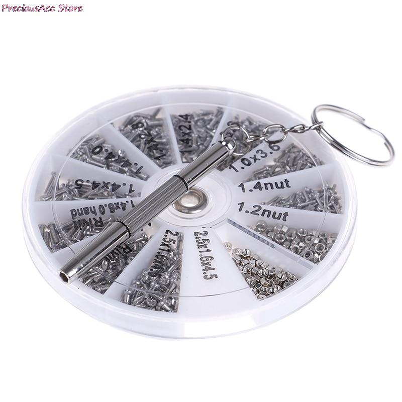 Kits de réparation boîte à outils Micro lunettes lunettes de soleil montre lunettes vis écrous tournevis