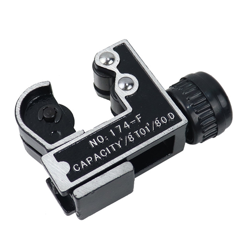 Adjustable Mini Pipe Cutter Aluminum and Brass Tubing 1/8-Inch to 1 1/8-Inch Copper Cut Plastics Copper Brass