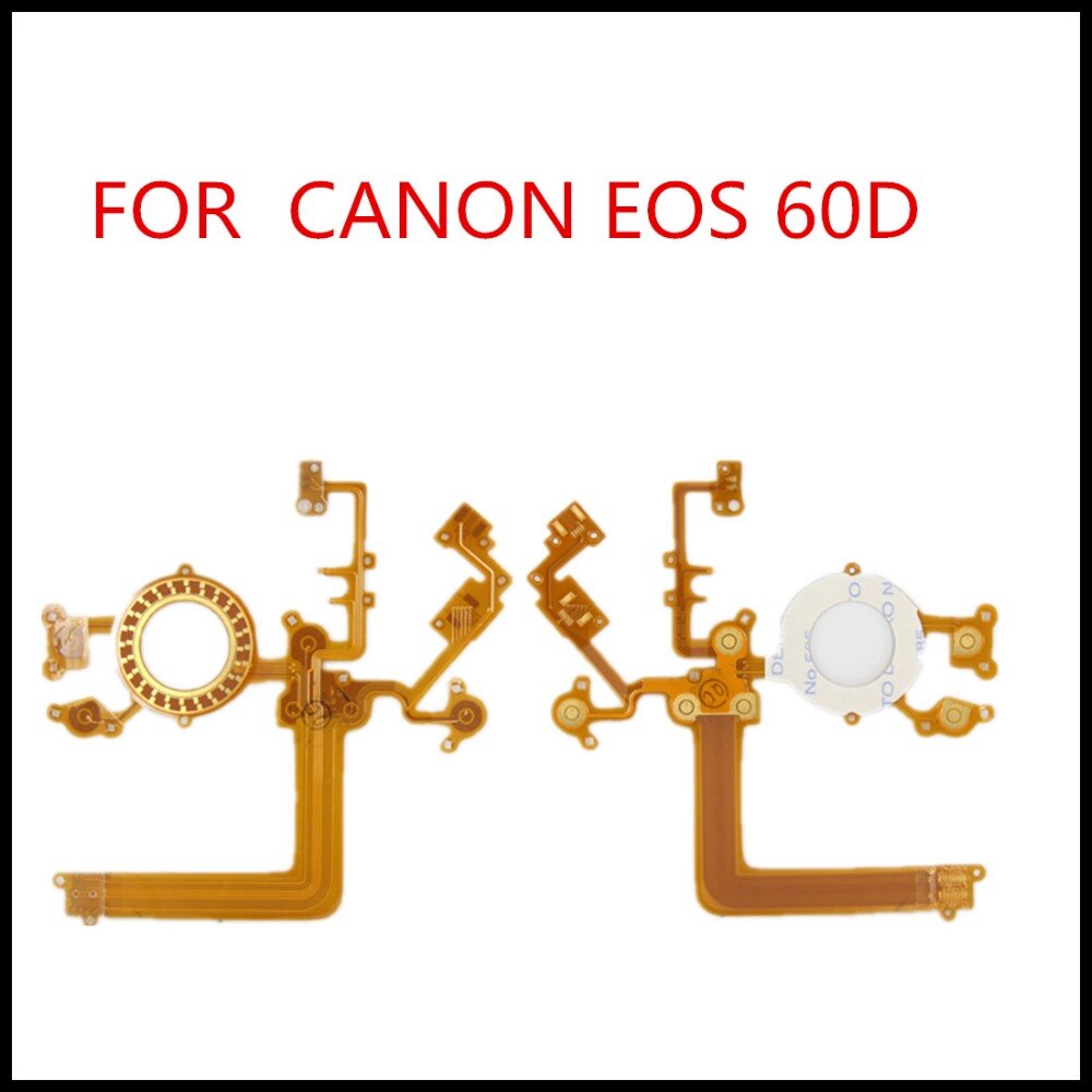 Keyboard Key Button Flex Kabel voor Canon EOD 60D Digitale Camera Reparatie Deel