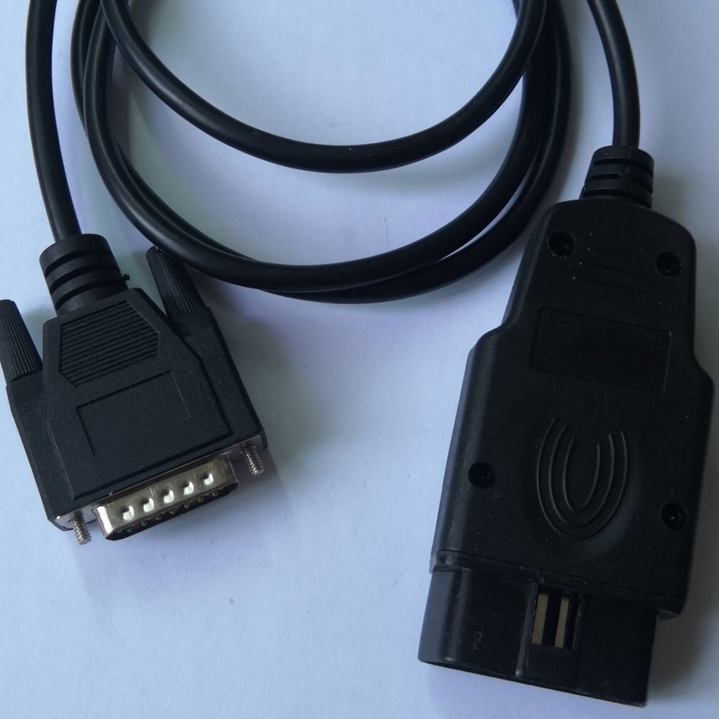 MonkeyJack-Cable adaptador de diagnóstico, 16 Pines, OBDII, OBD2 a DB, 15 Pines, 100cm