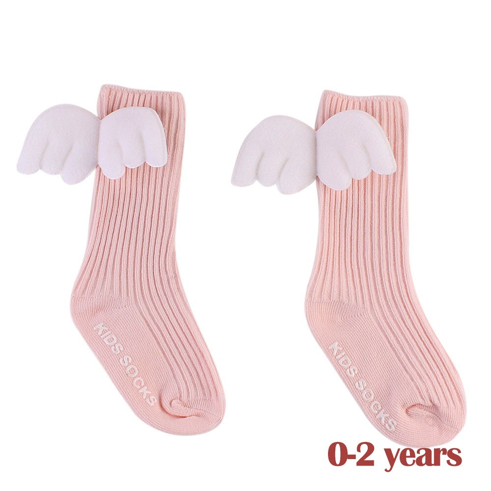 Baby Nette Engel FlüGel Arten Socken Kleinkind Nicht-Unterhose Baby Mädchen Kurze Socken 0 zu 48 monate 0 zu 2 jahre alt Baby: rosa 0-2Y