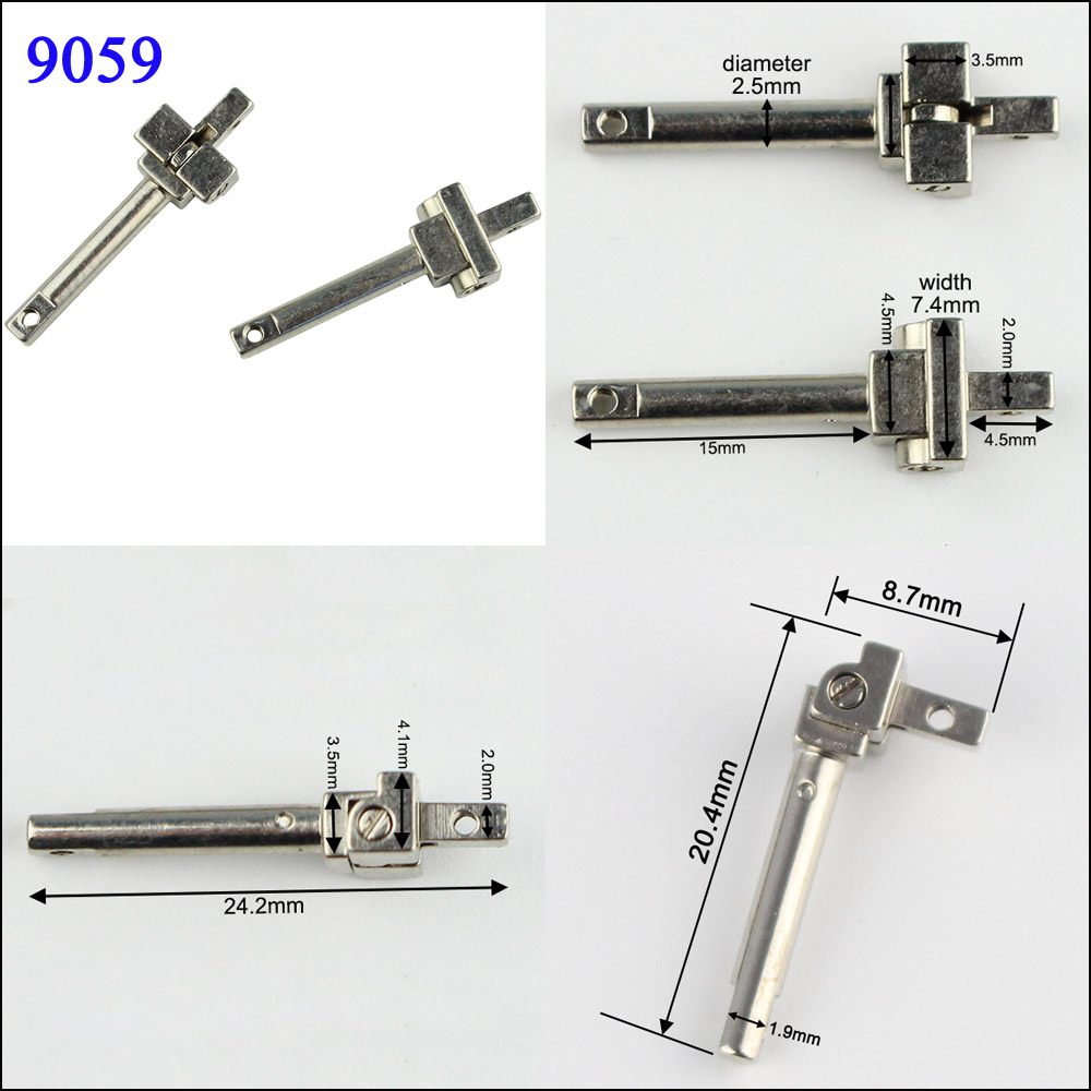 10pairs Glasses Spring Hinges Eyeglasses Repair Accessory Metal Spare Part For Plastic Acetate Eyewerar Frame Temples Low Price: Pink