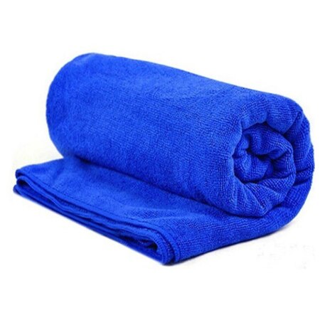 Essiccazione asciugamani Serie di Pulizia Asciugamani Da Bagno di Grandi Dimensioni Palestre di Grandi Dimensioni Asciugamano In Microfibra: Blue