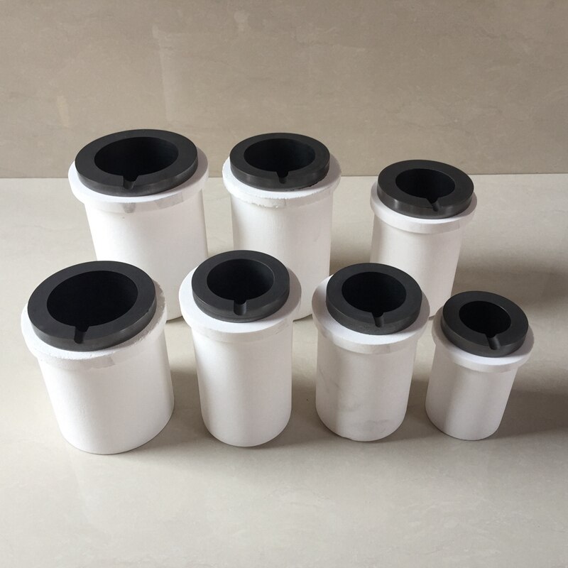 Graphite Crucible Jewelry Crucible 1-8KG Graphite Quartz Crucible Medium Frequency High Frequency Furnace