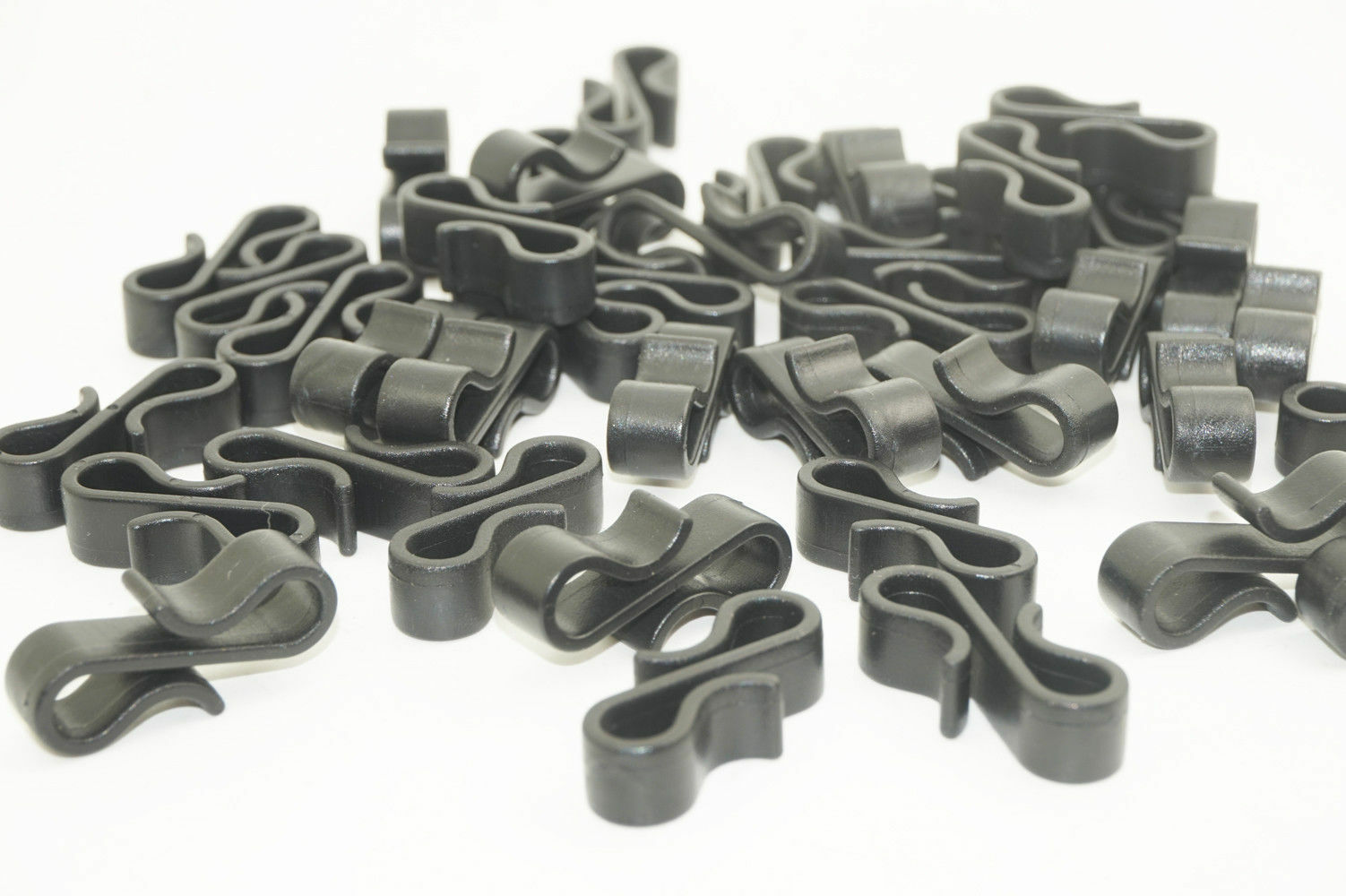 50 Mini Gutter Hooks Clip Hanging Birthday Party Led Lights House Garage Office