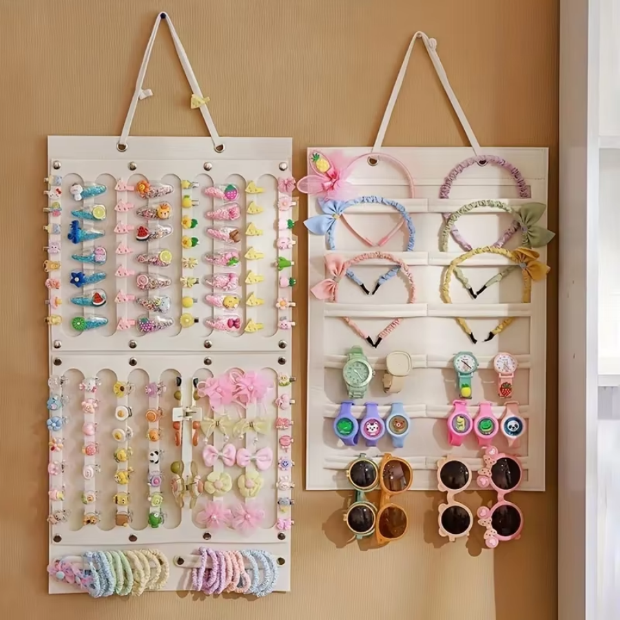1 st Haaraccessoires Opknoping Organizer Wanddecoratie Haarelastiekjes Opslag Haarspeldjes Haar Touw Bril Organiseren Opslag