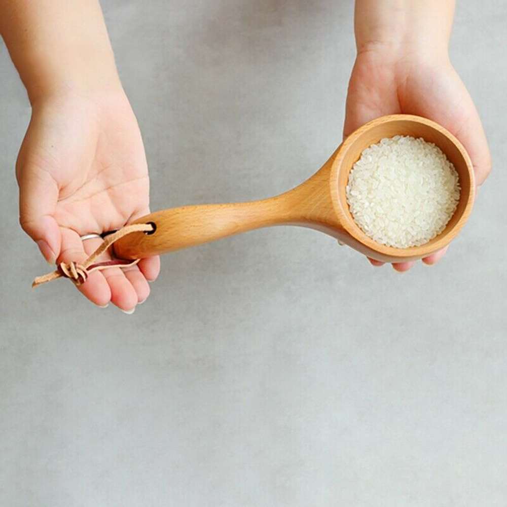 Cuchara para la sal hecha a mano, cuchara para condimentos de madera maciza, té, miel, condimentos, azúcar, café, té, Jam