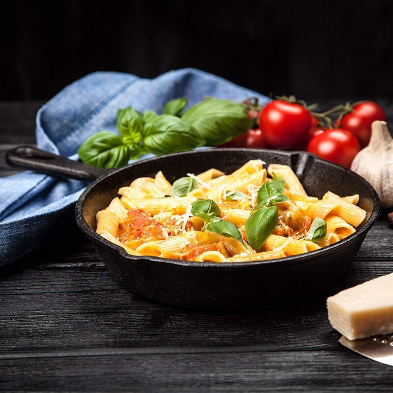 3pcs/Set Cast Iron Frying Pan Non-stick Skillet Kitchen Frying Pot Breakfast Pan Omelette Pancake Pot Induction Cooking Cookware