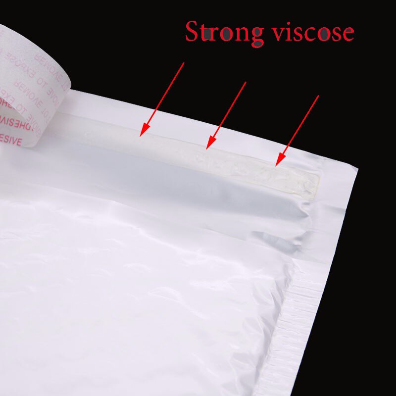 50 Stuks Van Verschillende Specificaties Witte Zak Schuim Envelop Foam Folie Kantoor Verpakking Envelop Trillingen Tas Bubble Mailer