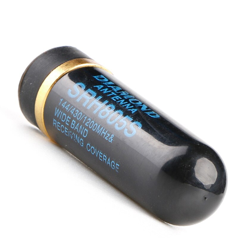 SMA-Male Dual Band VHF/UHF 144/430/1200 MHz Radio Antenna for Baofeng YAESU HYT