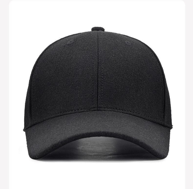 2022 große herbst-wintermütze für #39 , koreanischer allrounder, warme baseballkappe aus wolle, kleine mütze mit gesichtsähnlicher passform