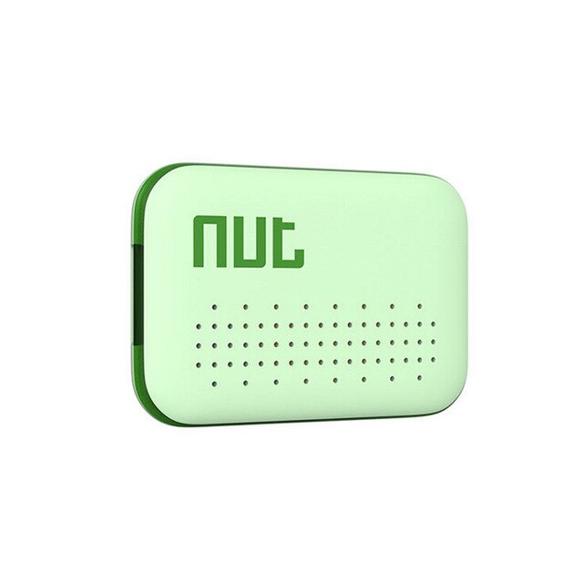 Écrou Original mini détecteur de clé intelligente sans fil Bluetooth Tag Tracker suivi perdu rappel alarme GPS localisateur pour enfant clé portefeuille: Green