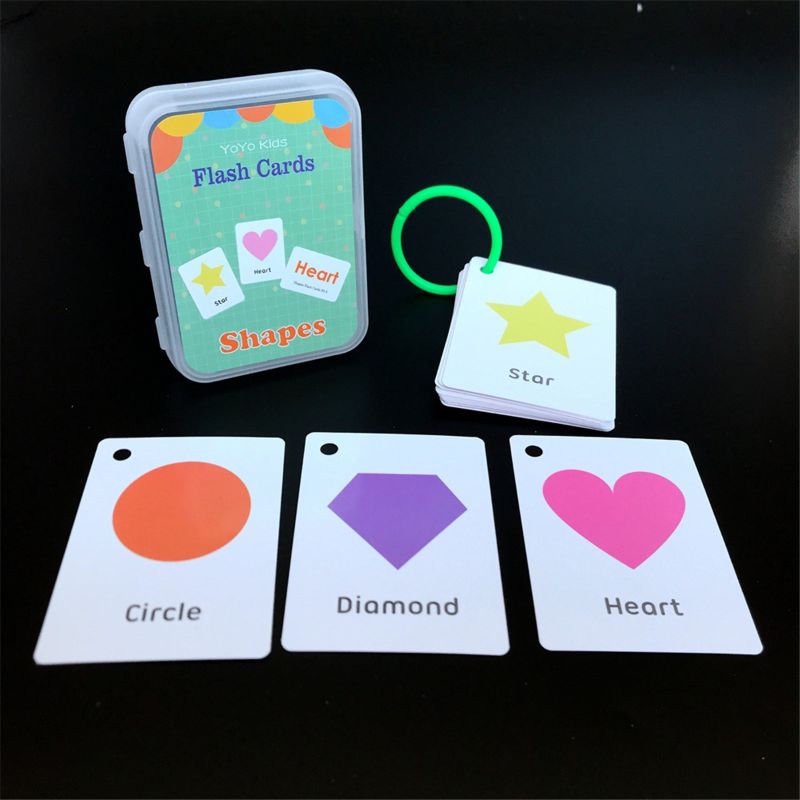 Baby Engels Leren Woord Kaart Pocket Flash Kaarten Montessori Educatief Speelgoed: 3