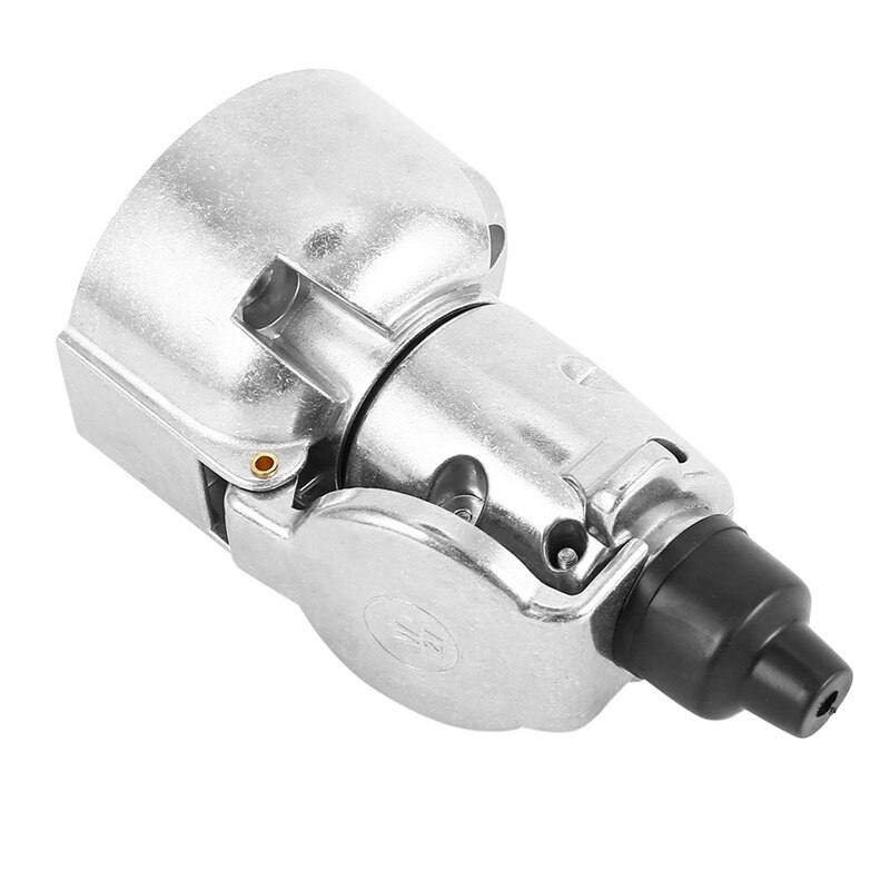 Nytrailer stik 7 pin 12n type trailer stik biltilbehør 7 vejs metal trailer stik