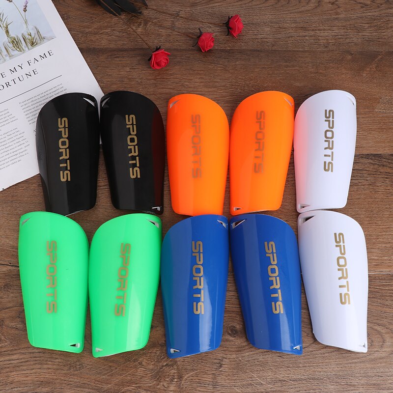 Espinilleras antideslizantes de fútbol para adultos y niños, Protector de piernas, 1 par