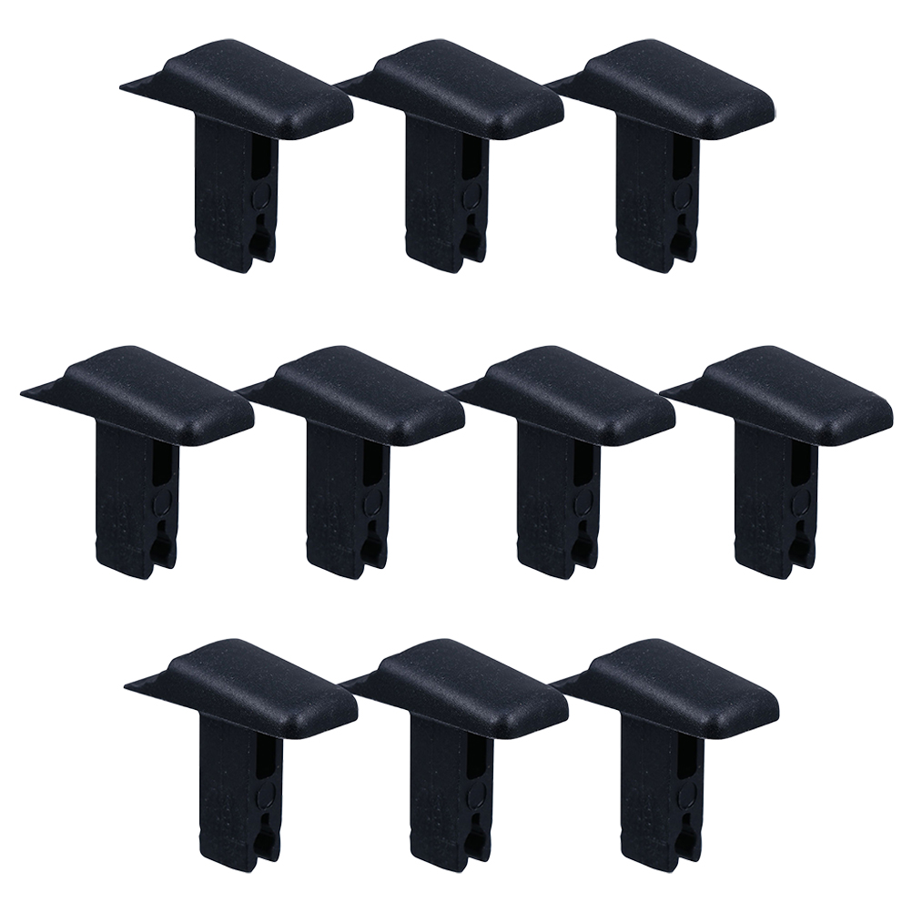 10Pcs Telescopic Ladder Switches Lift Ladder Universal Switch Devices (Black)