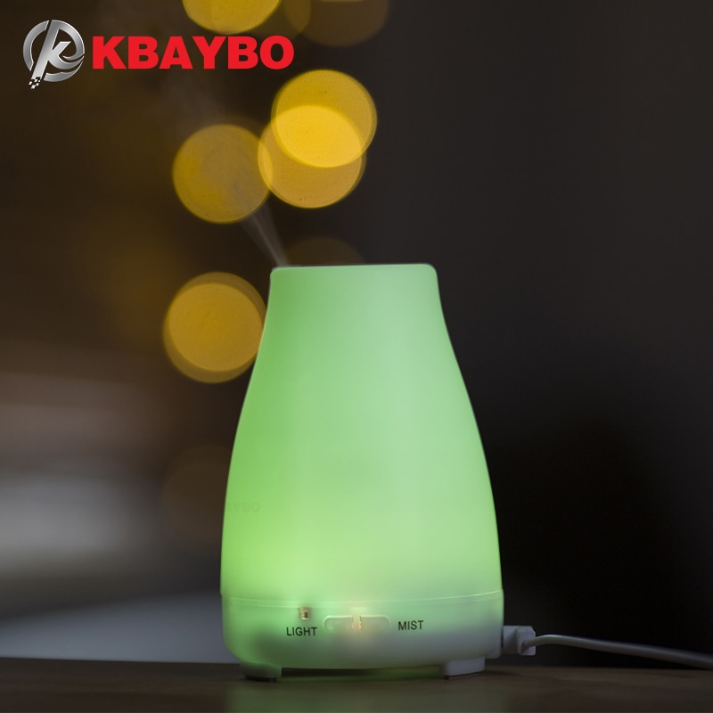 KBAYBO aroma difusor de aceite esencial aromaterapia aire humidfier fresco frío fabricante de niebla con control remoto LED luz de la noche para el hogar