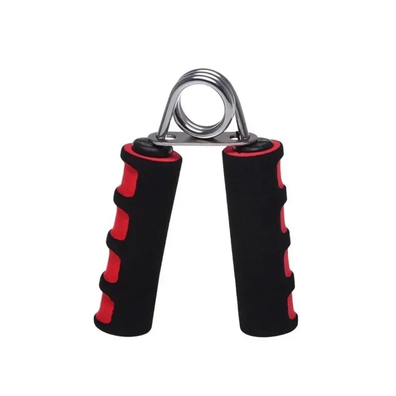 Éponge d'exercice Portable pour la force des doigts, 1 pièce, pour l'avant-bras, augmente la force, poignée à ressort, constructeur de santé, équipement de sport: Rouge