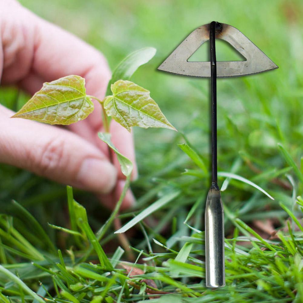 Zappa cava in acciaio più spesso palmare diserbo rastrello piantare orto attrezzi da giardino accessori per diserbo strumento agricolo