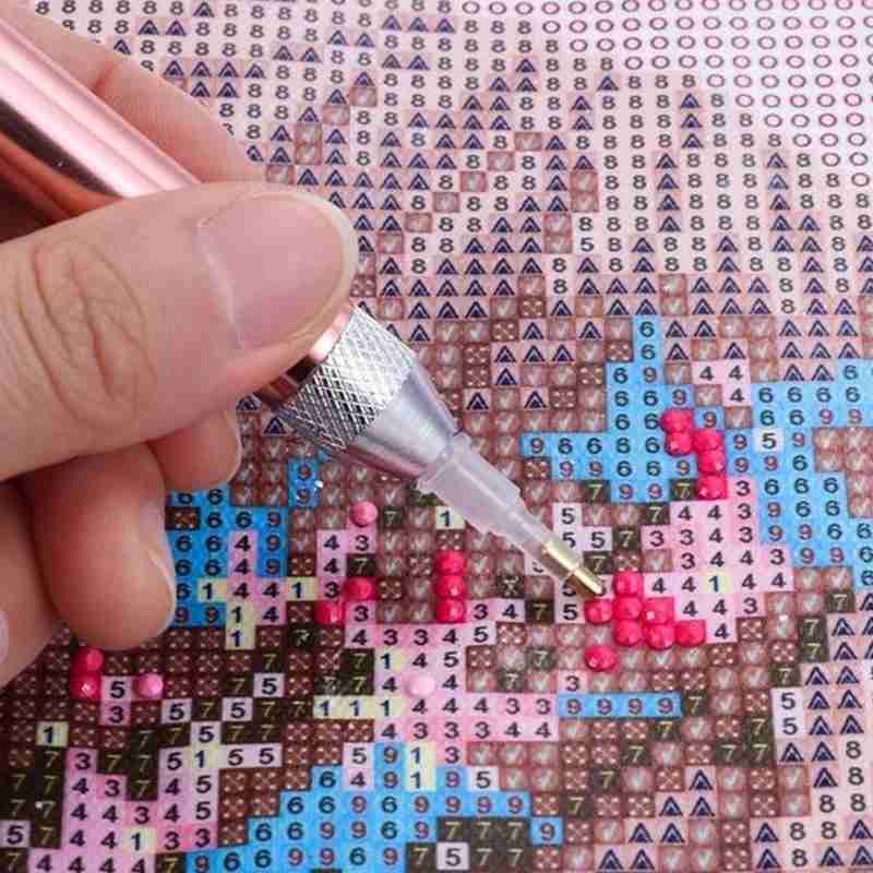 Tool Point Drill Pen DIY Lighting Drill Lighting Pen Stick Accessories Universal 5D Pens Fast Luminous Pen